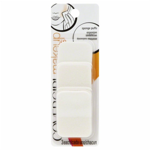 CoverGirl Makeup Sponge Puffs Perspective: front