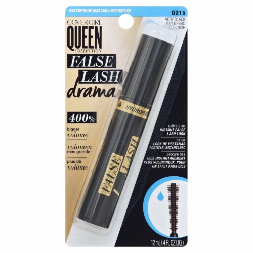 CoverGirl Queen Collection False Lash Drama Mascara - Very Black Perspective: front
