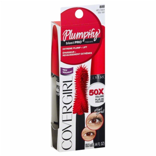 CoverGirl Plumpify 800 Very Black Mascara Perspective: front