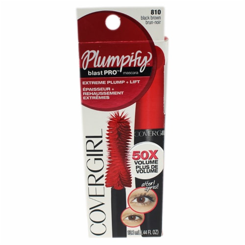 CoverGirl Plumpify™ Black Brown Mascara Perspective: front