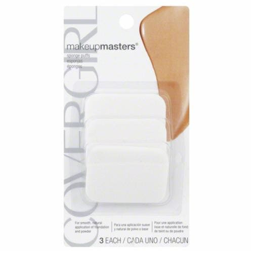 CoverGirl Makeup Masters Sponge Puffs Perspective: front