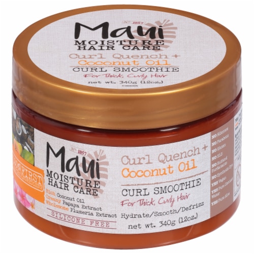 Maui Moisture Coconut Oil Curl Smoothie Perspective: front