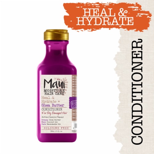 Maui Moisture Heal & Hydrate + Shea Butter Conditioner Perspective: front