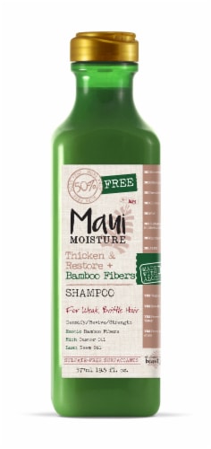 Maui Moisture Bamboo Fibers Shampoo Perspective: front
