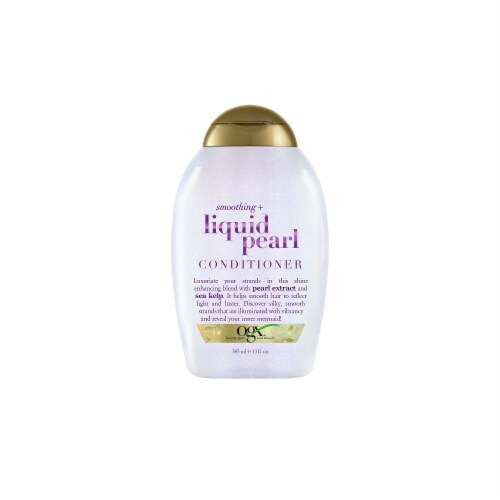 OGX Smoothing + Liquid Pearl Conditioner Perspective: front