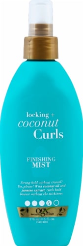 OGX Locking Coconut Curls Finishing Mist Perspective: front