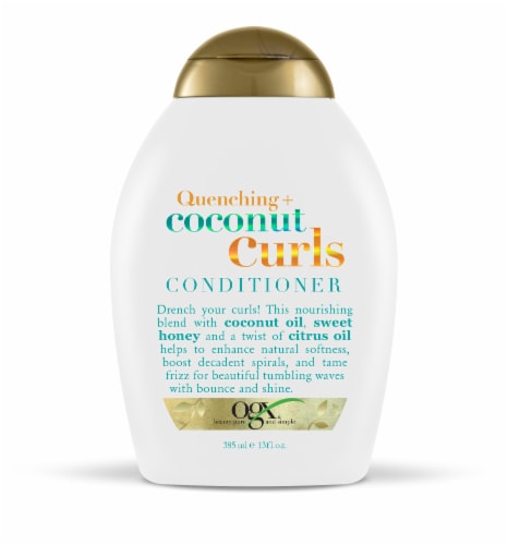 OGX Quenching + Coconut Curls Curl-Defining Conditioner Perspective: front