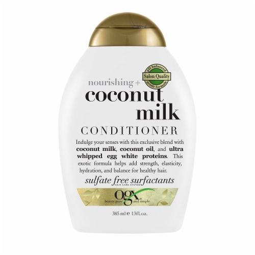OGX Nourishing Coconut Milk Conditioner Perspective: front
