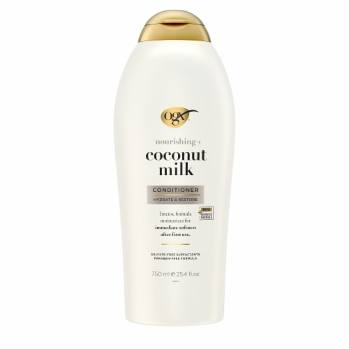 OGX Nourishing + Coconut Milk Conditioner Perspective: front