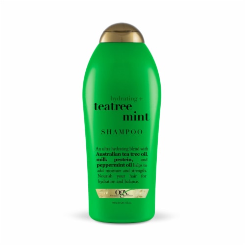 OGX Teatree Mint Shampoo Perspective: front