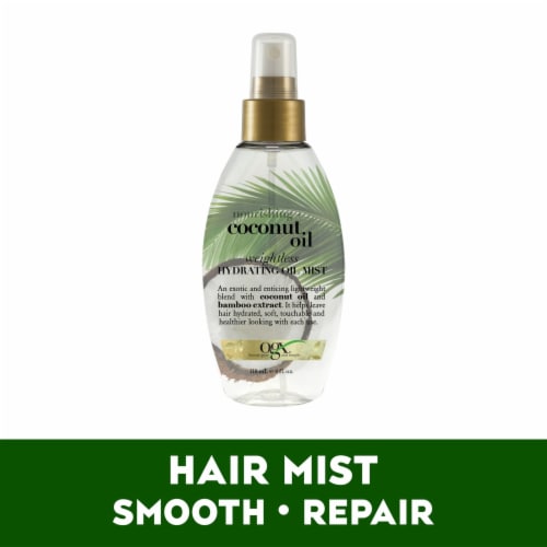 OGX® Nourishing + Coconut Oil Hydrating Mist Perspective: front