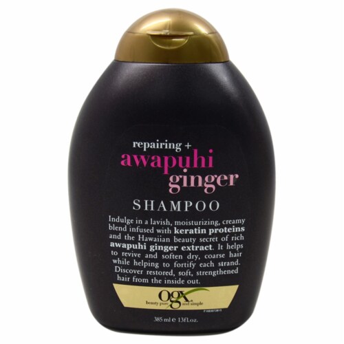 OGX Repairing Awapuhi Ginger Shampoo Perspective: front