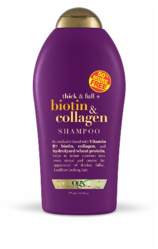 marathon mønster ufravigelige OGX® Thick & Full + Biotin & Collagen Shampoo, 19.5 fl oz - Kroger