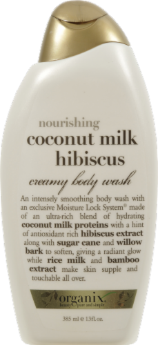 Organix Coconut Milk Hibiscus Body Wash Perspective: front