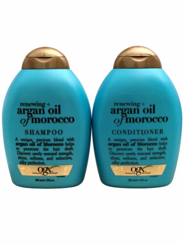 Forøge dagbog weekend OGX Renewing + Argan Oil of Morocco Shampoo & Conditioner Set 13 Ounce, 1 -  Baker's