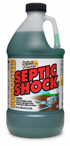 Vaultz Instant Power® Septic Shock® Liquid Septic System Cleaner Perspective: front