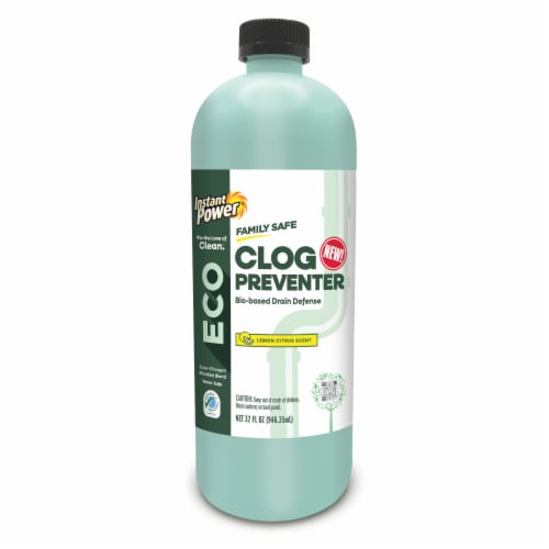 Instant Power® Lemon Citrus Scent Eco Drain Cleaner Perspective: front