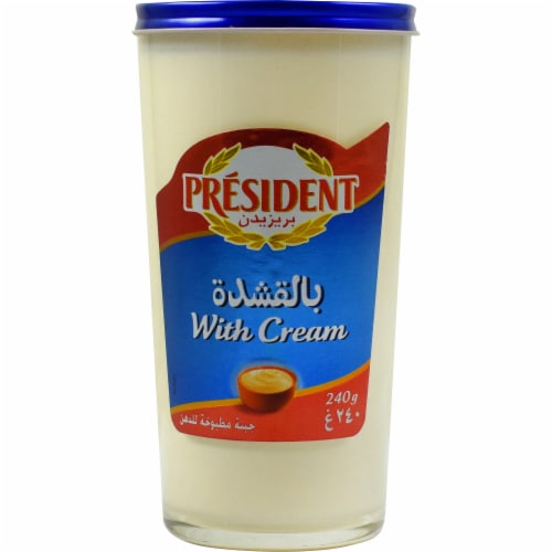 President Spreadable Cream Cheese Perspective: front