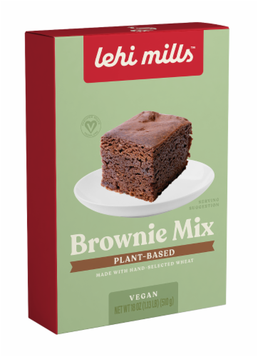 ballet virkningsfuldhed Nøjagtig Lehi Roller Mills Plant-Based Vegan Double Fudge Brownie Mix, 18 oz - Fry's  Food Stores