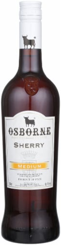 Osborne Medium Amontillado Sherry Perspective: front