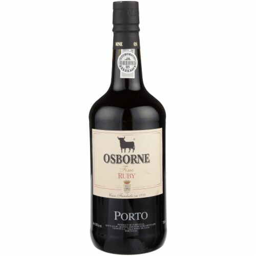 Osborne Fine Ruby Portugal Port Red Wine Perspective: front