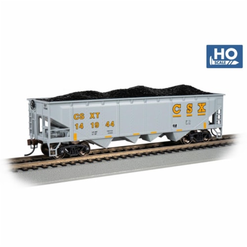 Bachmann BAC17615 40 ft. HO Scale CSX Quad Hopper Model Trains No.141944 1 Foods Co