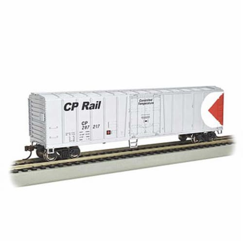 Bachmann BAC17959 N ACF 50 ft. Steel Reefer Model Train - CP Perspective: front