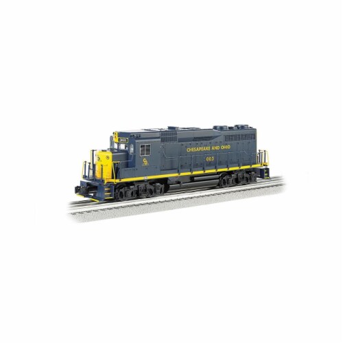 Bachmann BAC22906 Chesapeake & Ohio No.974 GP30 Model Train with Dynamic Brake Perspective: front