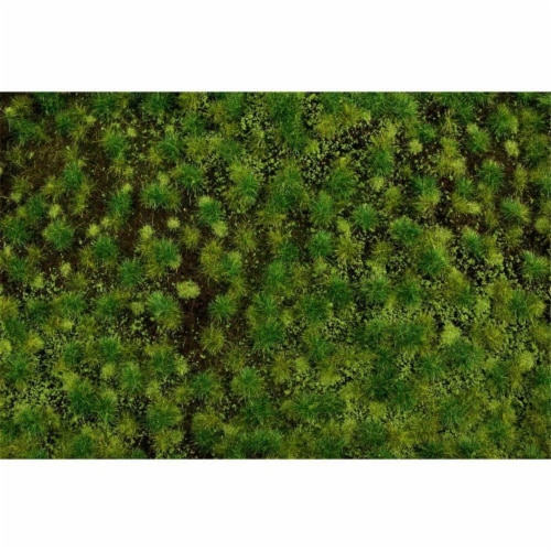 Bachmann BAC32922 Tufted Grass Mat - Medium Green Perspective: front
