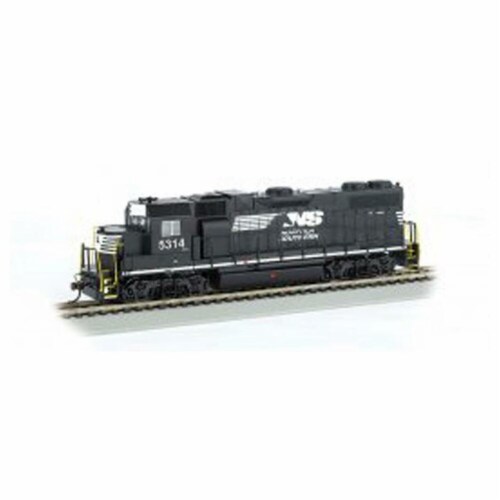 Bachmann BAC61721 HO GP38-2 NS & Thoroughbred No.5314 Model Train Perspective: front