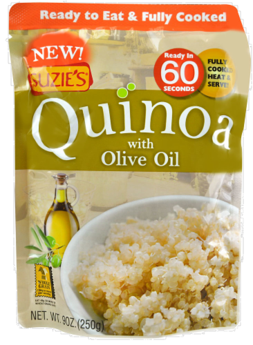 Suzie's Quinoa with Olive Oil Perspective: front