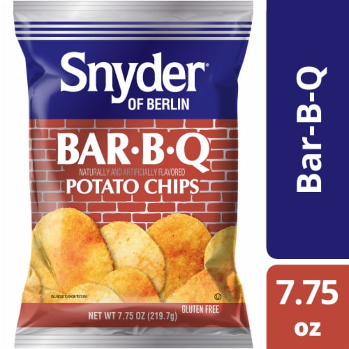 Snyder of Berlin® Bar-B-Q Potato Chips Perspective: front