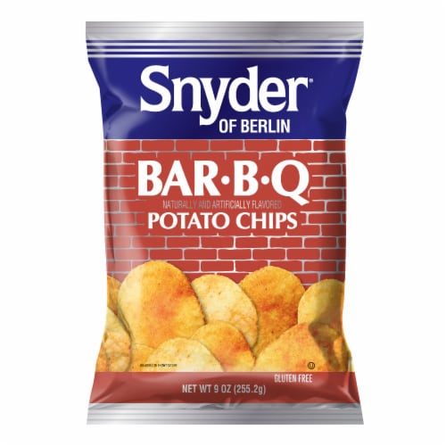 Snyder of Berlin BBQ Chips Perspective: front
