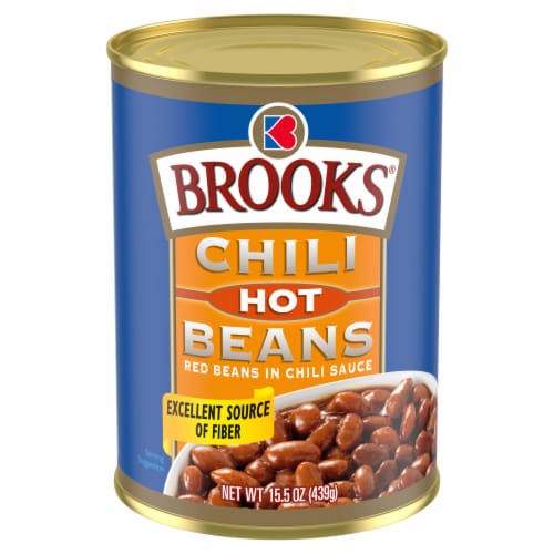 Brooks Chili Beans Canned Red Beans In Chili Sauce Hot Flavor Perspective: front