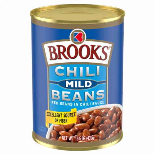 Brooks Chili Beans Canned Red Beans In Chili Sauce Mild Flavor Perspective: front
