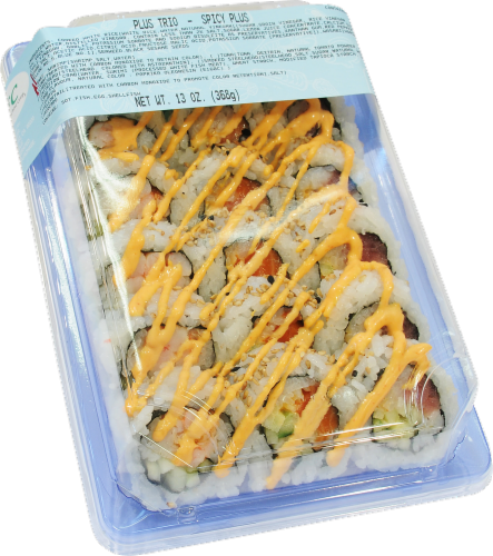 Sushi Trio Plus Perspective: front