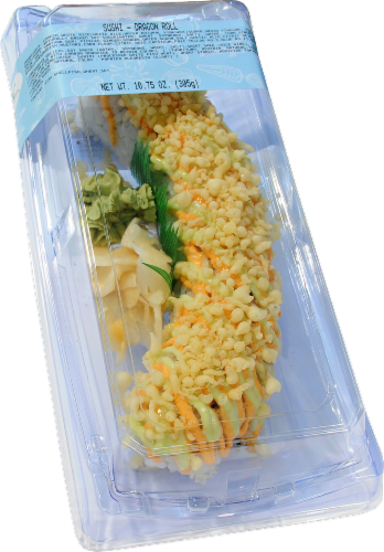 Dragon Sushi Roll Perspective: front