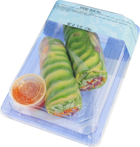 Advanced Fresh Concepts Avocado Salad Sushi Roll Perspective: front