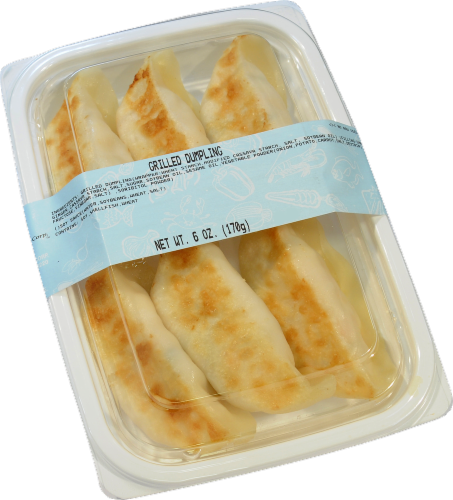 Shrimp Dumpling (Available 11:00 am - 7:00 pm) Perspective: front