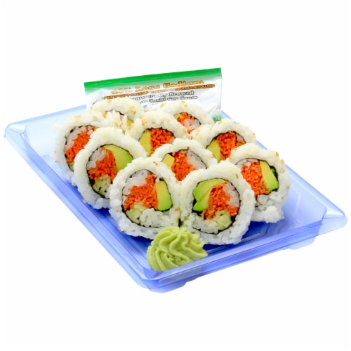 Advanced Fresh Concepts Vegetable Combo Roll Sushi Perspective: front