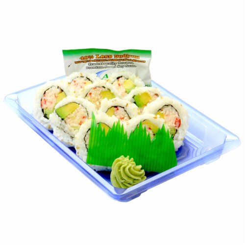 Advanced Fresh Concepts California Roll Sushi with Brown Rice Perspective: front