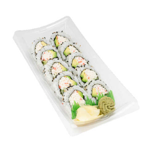 Advanced Fresh Concepts California Roll Sushi Perspective: front