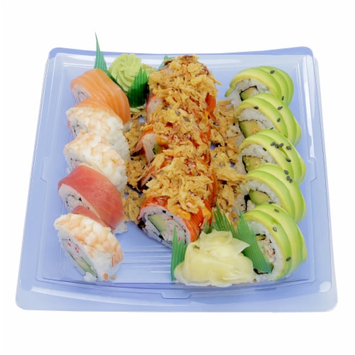 Advanced Fresh Concepts Premium Chef Sampler Sushi Perspective: front