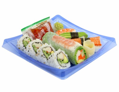 Advanced Fresh Concepts Spring Roll Sushi Combo Box Perspective: front