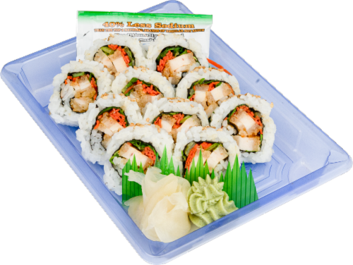 Chicken Katsu Sushi Roll Perspective: front