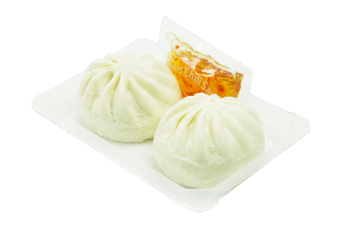 Advanced Fresh Concepts 2 pc BBQ Pork Bao Perspective: front