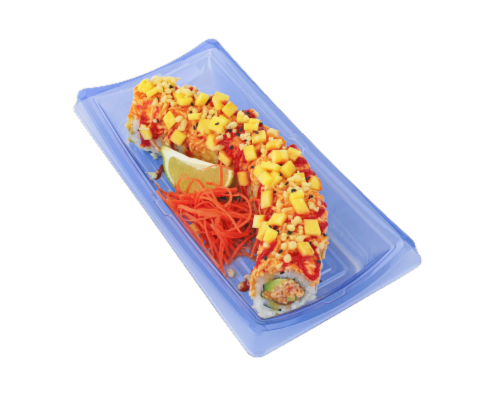 Advanced Fresh Concepts Mango Crunchy Dragon Roll Perspective: front