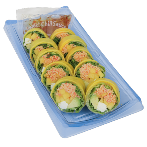 Spicy Mango Salad Wrap Perspective: front