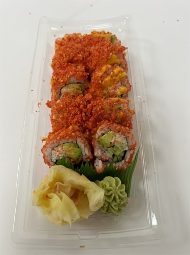 Advanced Fresh Concepts Cheetos Flamin' Hot California Roll Perspective: front