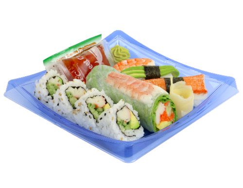 Spring Roll Sushi Combo Box Perspective: front
